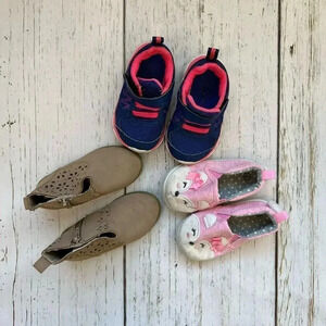 Gymboree/Garanimals bundle shoes infant girl size 4